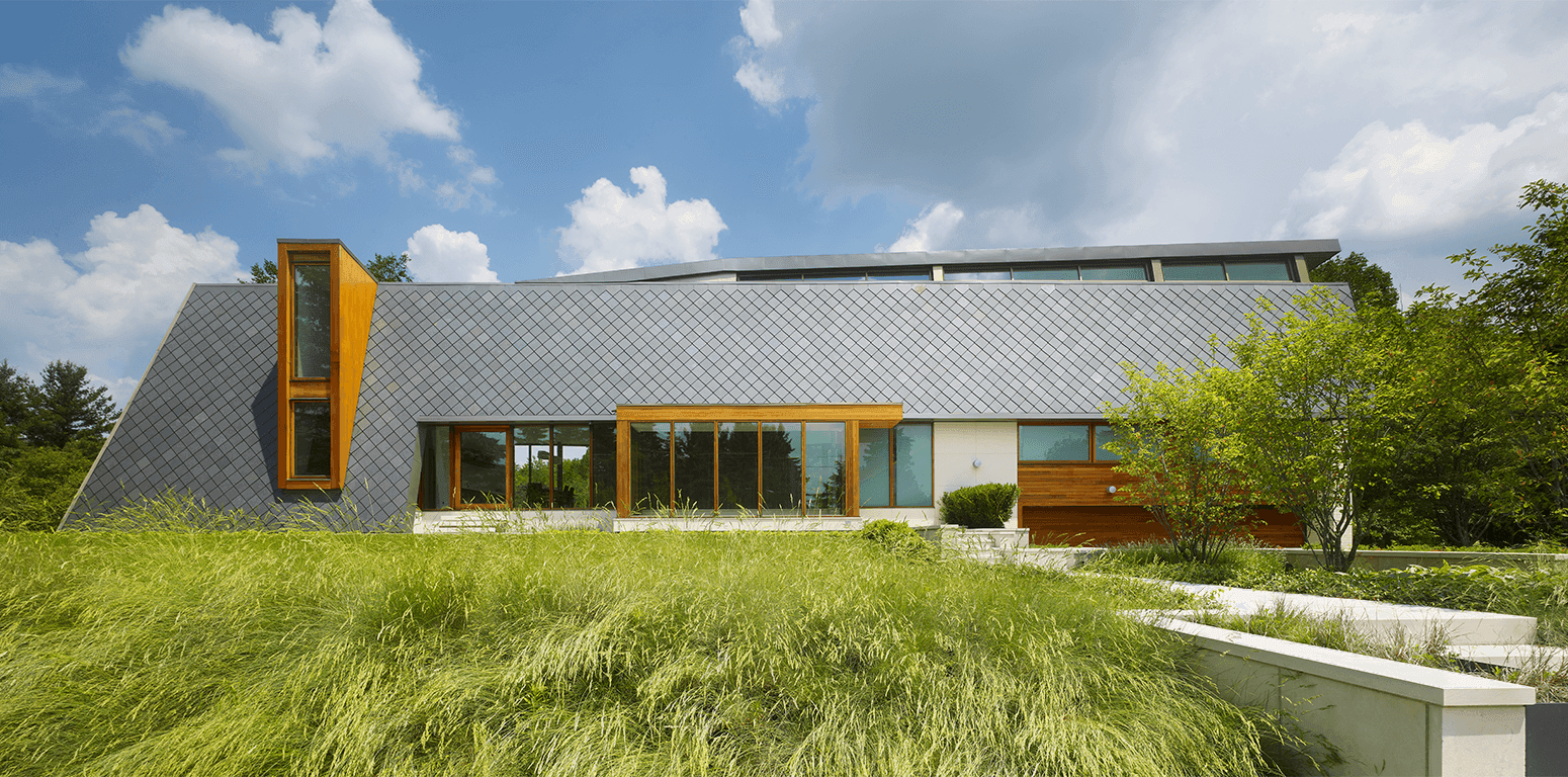 Press mention: A new slant on a rural home - The Globe And Mail